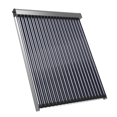 Coletor solar de tubo evacuado em forma de U