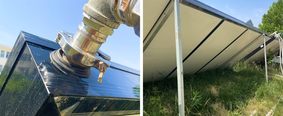 Coletor solar de placa plana EFPC